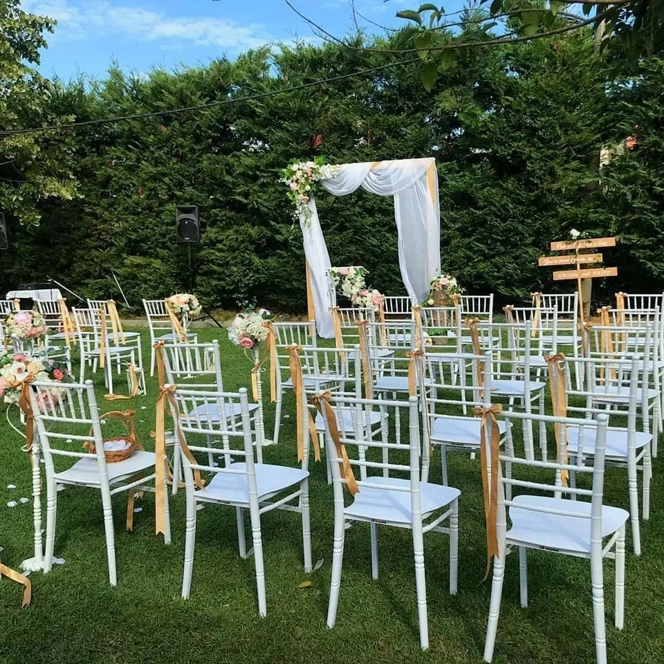 White Folding Chair
